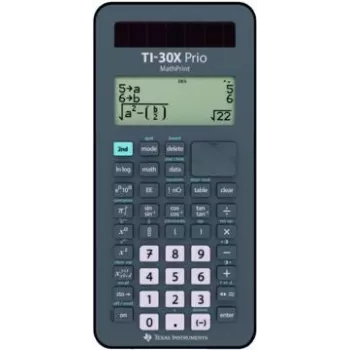 Mokslinis skaičiuotuvas Texas Instruments TI-30 X Prio MathPrint saulės/baterijos