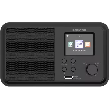 Stalinis radijo imtuvas SENCOR SIR 5100WDB — 4 W, Wi‑Fi, FM