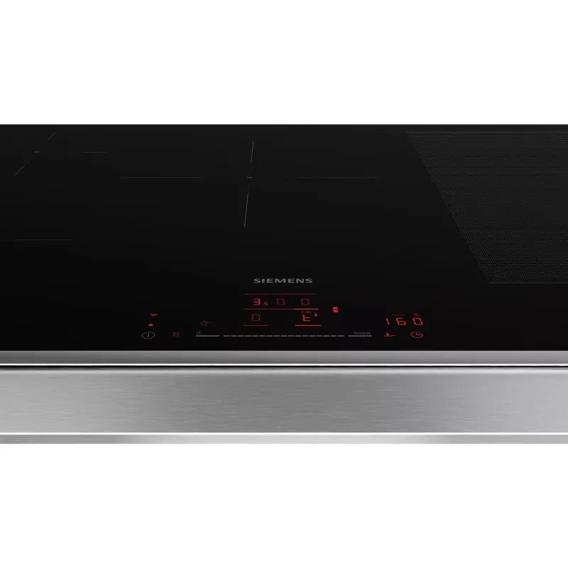 Siemens iQ700 EX845HVC1E indukcinė kaitlentė juoda 80 cm 5 zonų