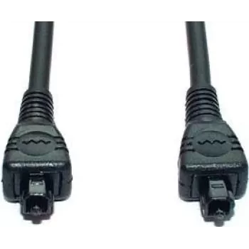 Optinis kabelis e+p LLK 115 1,5 m TOSLINK juodas