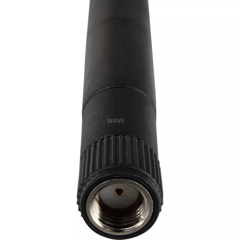 Delock 88339 Wi-Fi 802.11 b/g/n antena, RP-SMA, 2 dBi, visakryptė, su lenkiamu lanksčiu, juoda