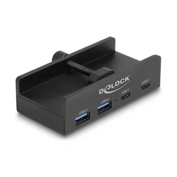 DeLOCK 64262 USB 2.0 Type-A USB šakotuvas 5000 Mbit/s Juodas