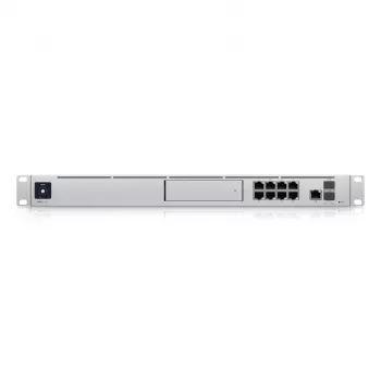 Tinklo šliuzas UBIQUITI Dream Machine Special Edition — stovas 1U, 8x RJ-45 LAN, PoE, 1,7 GHz procesorius, 4 GB DDR4, 16 GB „flash“, 3,3 cm lietimui jautrus ekranas