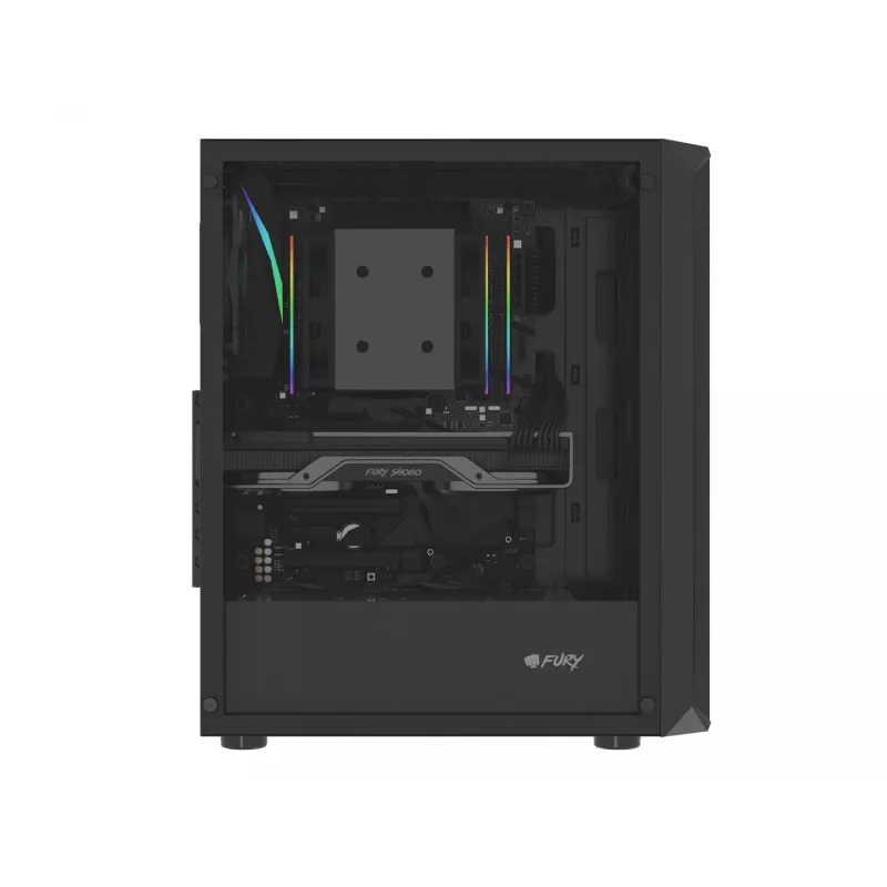 Natec Fury Shobo SH4F – Kompiuterio korpusas – Mid Tower – Juodas