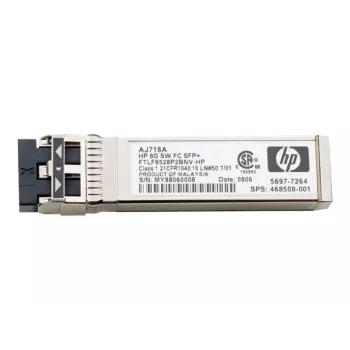 SFP+ siųstuvas-imtuvas HPE 8Gb trumpabangis Fibre Channel AJ718A-RFB