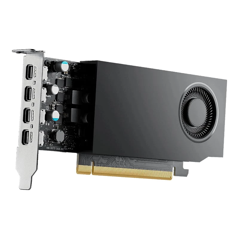 Vaizdo plokštė PNY NVIDIA RTX A400, 4 GB GDDR6, 64 bit, PCIe 4.0 x8, 4x DisplayPort 1.4a, aktyvus aušinimas
