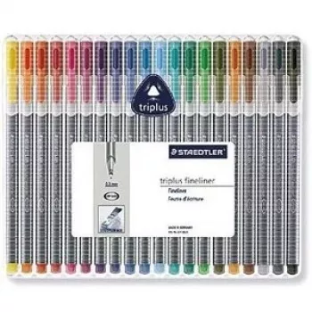 Flomasteriai Staedtler triplus color 323, 20 vnt.