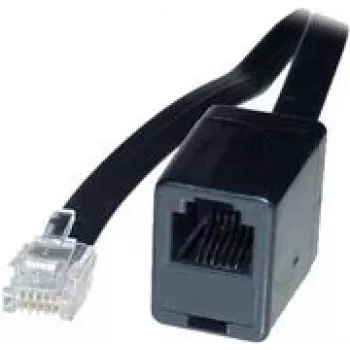 Telefono laidas ShiverPeaks BS70226-6/6 6 m Juodas