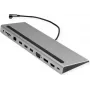 VALUE USB 3.2 Gen 2 Type C kelių prievadų stotelė, 4K HDMI/DP, VGA, USB, kortelių skaitytuvas, PD, LAN, garsas (12.99.1117)