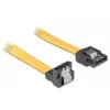 SATA kabelis DeLOCK 82479 0,5 m geltonas