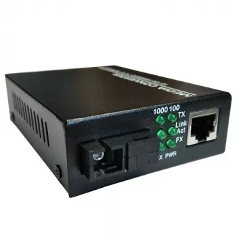 Tinklo medijos keitiklis PLANET MC1310SC 10/100/1000M TX 1310 nm SC