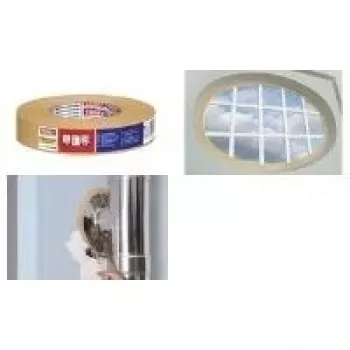 Maskavimo juosta Tesa Maler Krepp 4319 15 mm x 50 m – tvirtas kreponas, lanksti