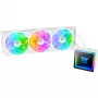 Skysčio aušintuvas CPU THERMALTAKE TH360 V3 ARGB Sync Snow Edition (3x120mm, ARGB, AIO)