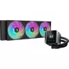 DeepCool MYSTIQUE 360 ARGB procesoriaus skystinis aušintuvas 12 cm juodas 1 vnt.