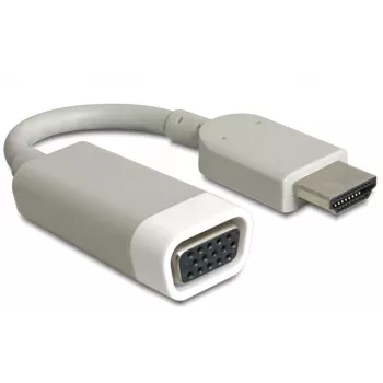 Vaizdo adapteris DeLOCK 65469 VGA D-Sub į HDMI Type A Baltas