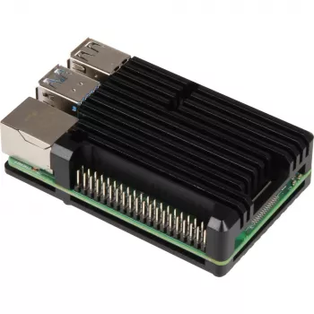 Raspberry Pi RB-ALUCASEP4+07 Black
