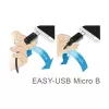 USB laidas DeLOCK 83857 USB 2.0 3 m USB A Micro-USB B juodas