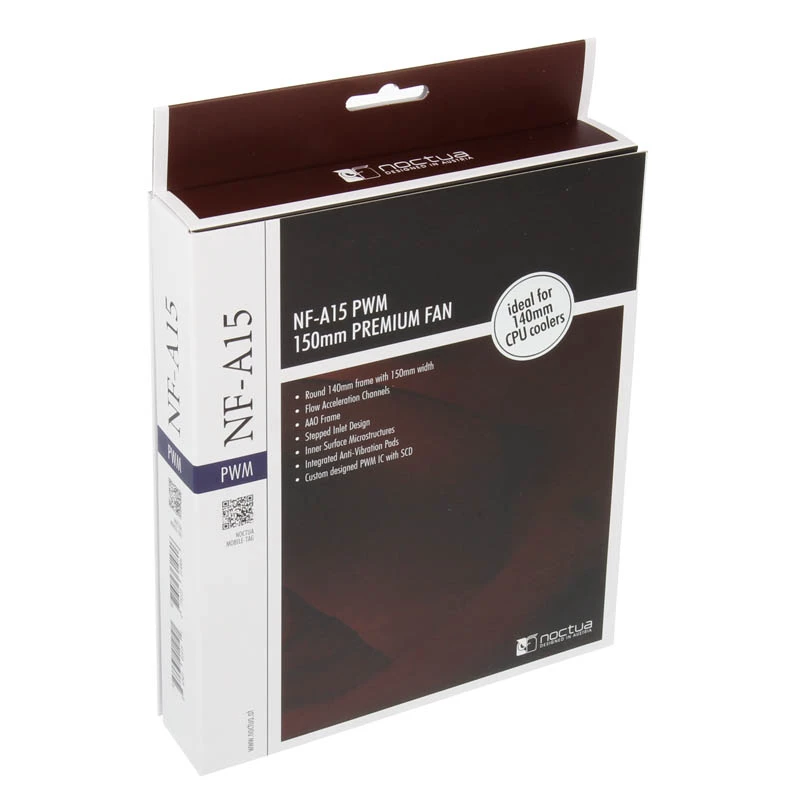 Noctua NF-A15 PWM 140mm korpuso ventiliatorius