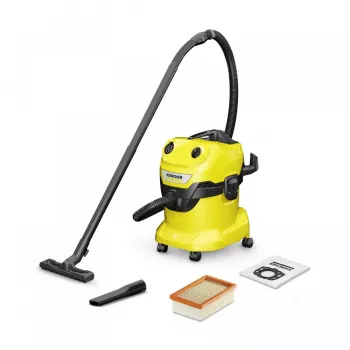 Kärcher WD 4 V-20/5/22 šlapio ir sauso siurblys – 20 L, 1000 W, 2,2 m žarna