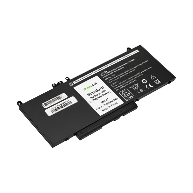 Baterija Green Cell DE162, skirta Dell Latitude E5270, E5470, E5570