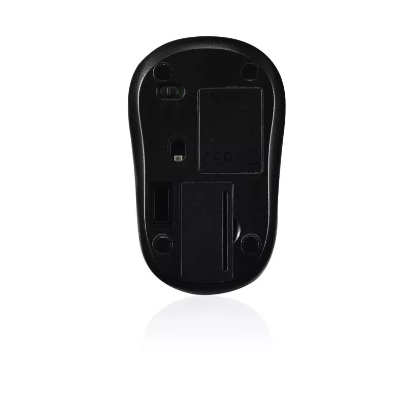 Rapoo M10 Plus belaidė optinė pelė juoda