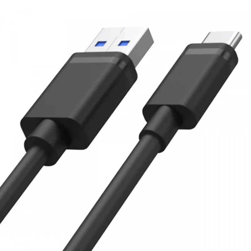 USB-C į USB-A duomenų ir įkrovimo laidas Unitek C14067BK 1,5 m, juodas, USB-C (vyriškas) į USB-A (vyriškas)