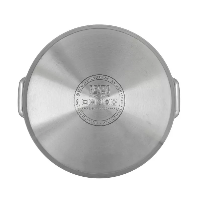 Resto Kitchenware Libra apvalus nerūdijančio plieno puodas 13 L, 22 cm