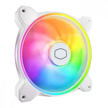 Kompiuterio ventiliatorius Cooler Master MasterFan MF140 HALO² White Edition 140 mm