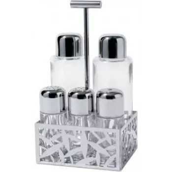 Indelis aliejui ir actui Alessi Cactus! stiklas nerūdijantis plienas 216 mm