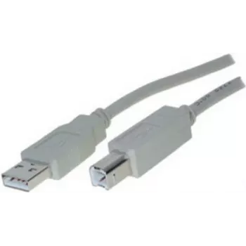 USB kabelis ShiverPeaks BS77023 3m USB 2.0 A-B pilkas