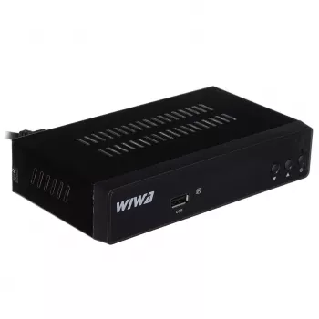 TV priedėlis WIWA H.265 LITE – DVB-T / DVB-T2 imtuvas su H.265 palaikymu, Full HD, HDMI, USB, SCART