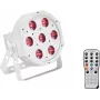 LED grindinė lempa EUROLITE SLS-7 HCL White – LED toršeras su HCL funkcija, baltas