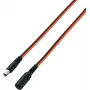 VOLTCRAFT žemos įtampos ilginimo kabelis, kištukas – lizdas, 5,5 mm / 2,5 mm, 3,00 m