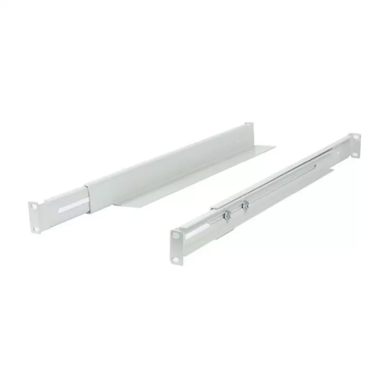 ALLNET reguliuojamo ilgio L formos bėgelis poroje, šviesiai pilkas, 502–849 mm