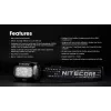 Nitecore NU30 – LED galvos žibintas 500 liumenų, USB įkrovimas, raudona šviesa