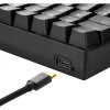 Sharkoon SKILLER SGK50 S4 klaviatūra žaidimams USB QWERTZ vokiškas išdėstymas juoda