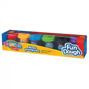 Colorino Creative Fun Dough 6 vnt – modeliavimo masė vaikams