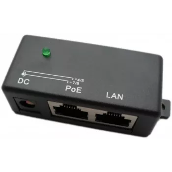 PoE injektorius Extralink 1 prievadas 100 Mb/s RJ45