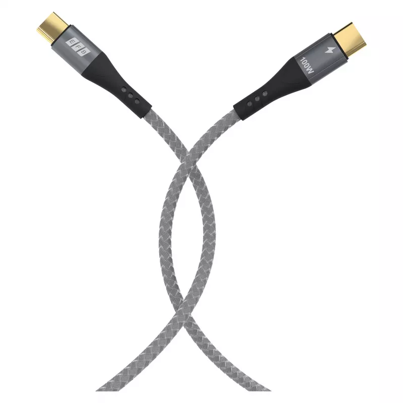 USB laidas Efb USB-CC-00002 pilkas