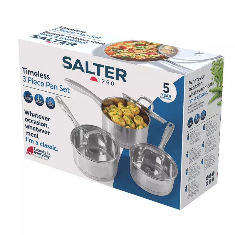 Salter 3 dalių puodų rinkinys BW06734EU7