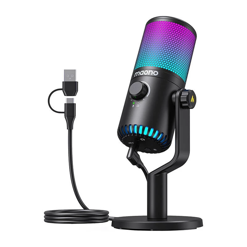Žaidimų mikrofonas Maono DM30RGB