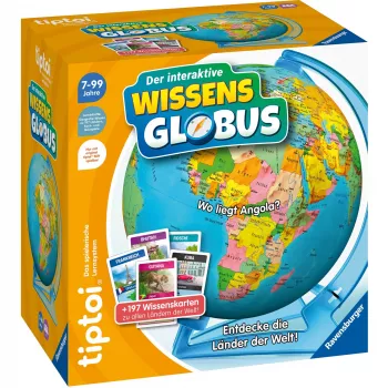 Ravensburger tiptoi interaktyvus žinių gaublys