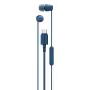 Sony IER-EX15C Ausinės su mikrofonu Laidinės Į ausis Skambučiai/Muzika USB Type-C Mėlyna