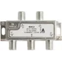 Triax SCS 4 - Kabelinis daliklis - 75 omų - 5 - 2400 MHz - Sidabrinis - Baltas - Moteriška/Moteriška - 11,5 dB (349824)