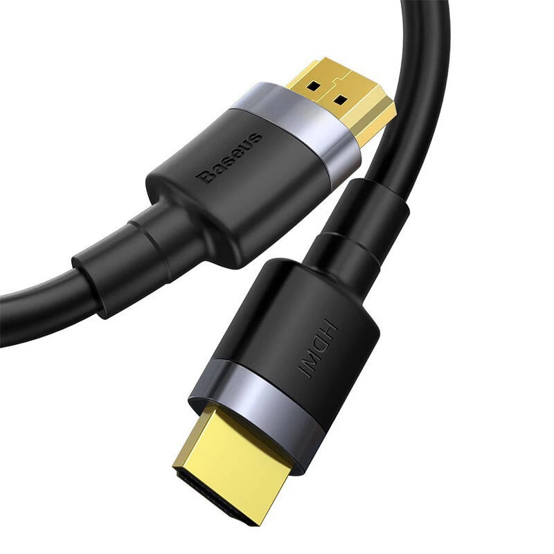 Baseus Cafule 4K HDMI kištukas į 4K HDMI kištuką adapterio laidas 2 m juodos spalvos