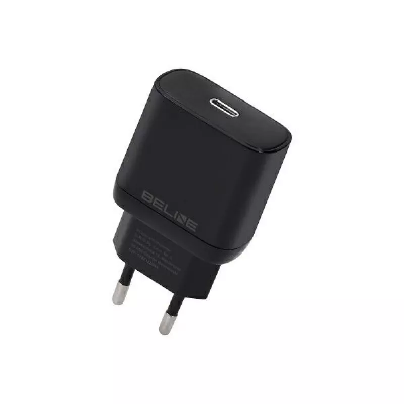 Beline BLNCB25 25W USB-C PD 3.0 įkroviklis be laido juodas