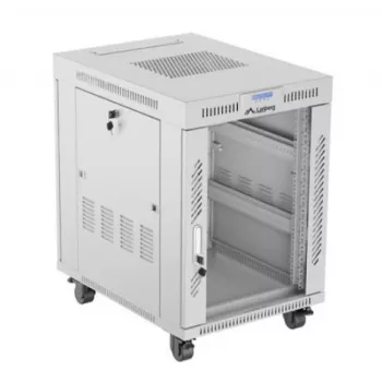 Stovimas serverio stovas LANBERG FF01-6815-12SL 15U, 600×800×922 mm, 1200 kg, IP20, pilkas
