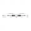 DeLOCK garso laidas RJ-45 3,5 mm juodas 87858