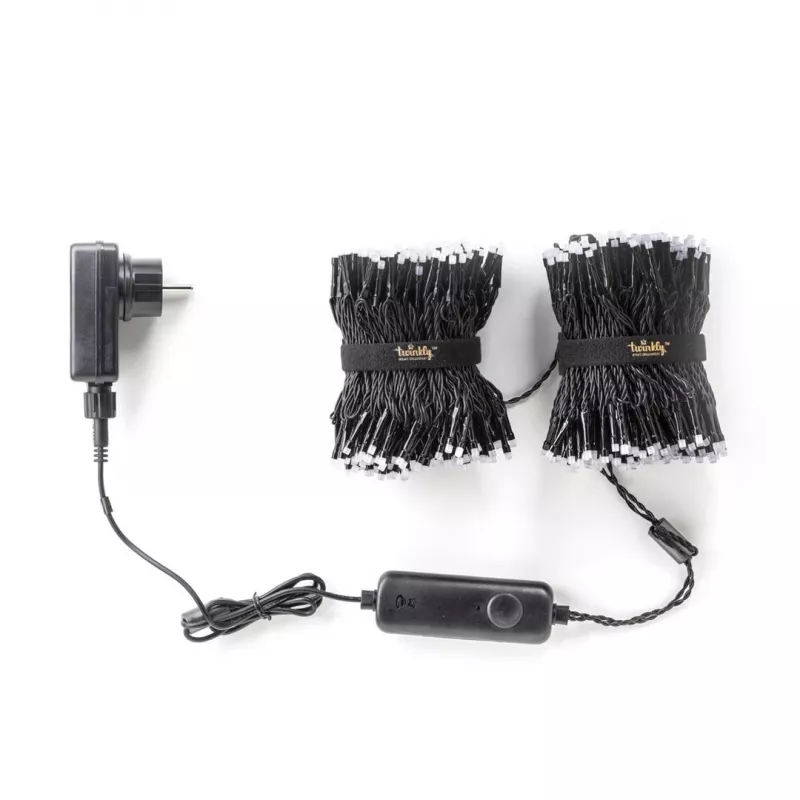 TWINKLY Strings 600 (TWS600STP-BEU) protingos eglutės lemputės 600 LED RGB 48 m