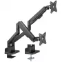 Goobay Pro Dual Monitor Desk Mount VESA 17-32 inch ekranams su dujine spyruokle